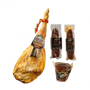 Duroc Gran Reserva Serrano Ham and Cured Meats Pack |No Additives| Señorío de Las Cumbres