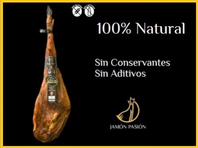 100% Natural Iberico Acron-fed Ham