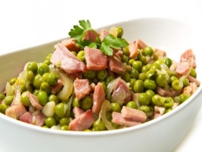 Peas with Iberico Ham Recipe