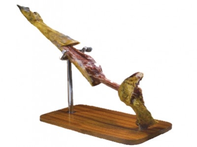 How much is usable in a serrano ham?
